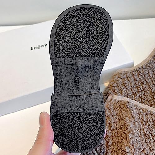 New Solid Rubber Sole Soft And Non Slip Metal Decorative Buckle Children's Fashion Casual Low Slides for Toddler Girls2