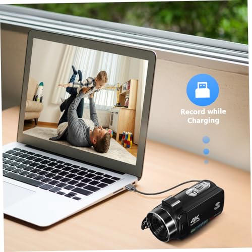Image of High-Definition Vlogging Camera Touch Screen Digital Video Recorder Compact Portable Movie Camcorder for Youtubers and Filming Projects