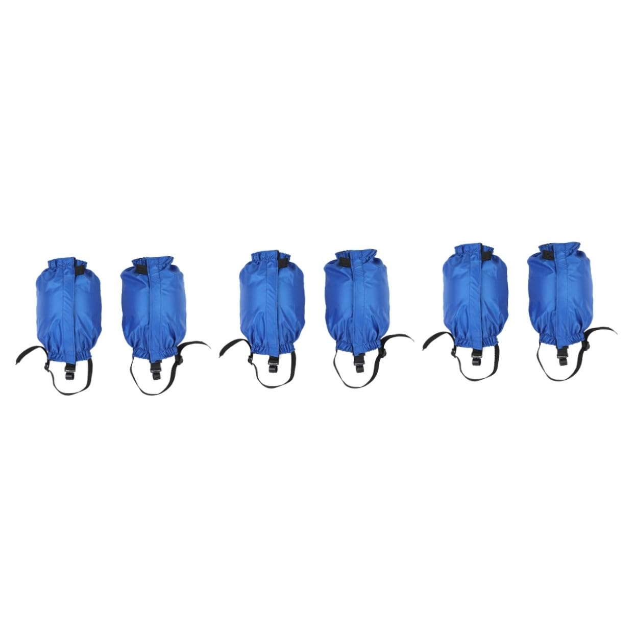 Toddmomy Manto nevoso alpinistico ghetta da Trekking Elastico più Caldo Ghette Impermeabili per l'escursionismo Stivale Gamba Ghette da Trekking da Uomo ghetta per Le Gambe Nylon Blu