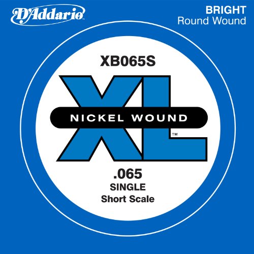 D’Addario XB040S Corde seule longue en nickel pour basse Calibre .045 - Les Beatles, Paul McCartney, John Lennon, RIngo Starr, George Harrison D'Addario XB040S Corde seule longue en nickel pour basse Calibre .045