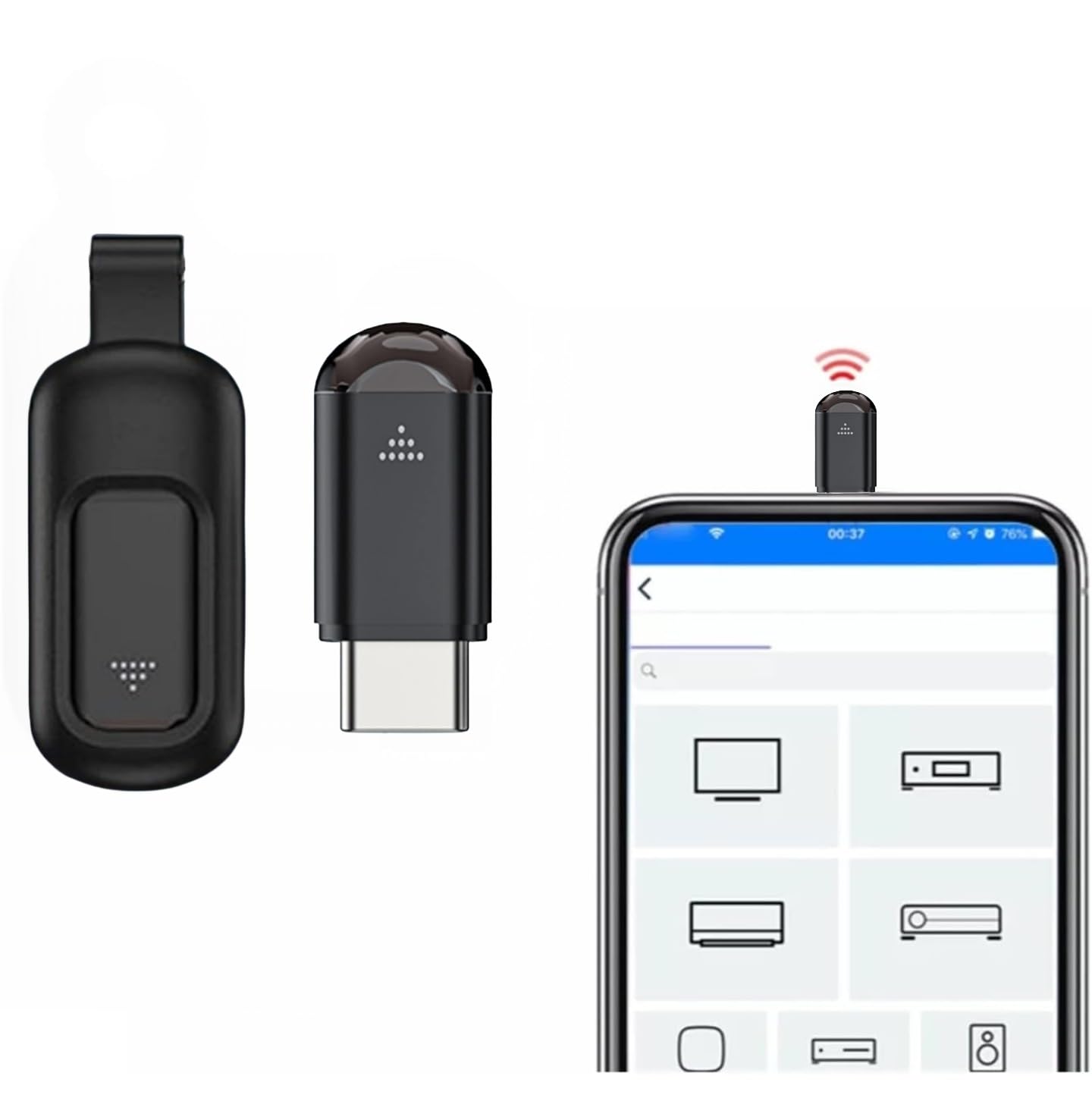 See full amazon price history chart for DELLZO® Mini Smartphone IR Remote Controller Adapter Type C 5th Gen (2023) for Android Mobile Mini Infrared Universal Control All in One Air Conditioner/TV/DVD/STB(Not for i-Phone 15) (Type-C) DELLZO® Mini Smartphone IR Remote Controller Adapter Type C 5th Gen (2023) for Android Mobile Mini Infrared Universal Control All in One Air Conditioner/TV/DVD/STB(Not for i-Phone 15) (Type-C) (B0D63BFN29) Amazon Price History, Amazon Price Tracker