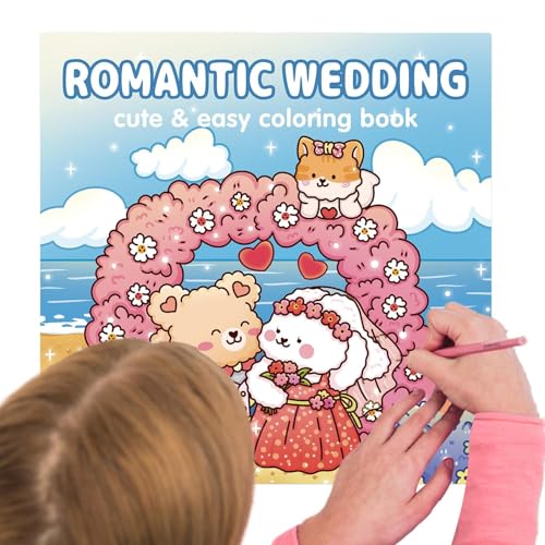 Libro Da Colorare Per | Libro da Colorare per Adulti | illustrazioni su Matrimonio e Amore - Attività Giocosa Anti-Stress per, Adolescenti, Ragazzi e Ragazze