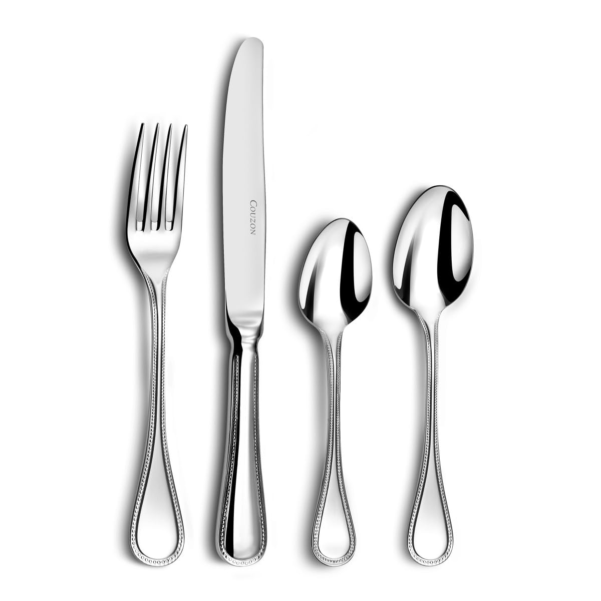 Le Perle Silverplate 4pc Hostess Set Couzon