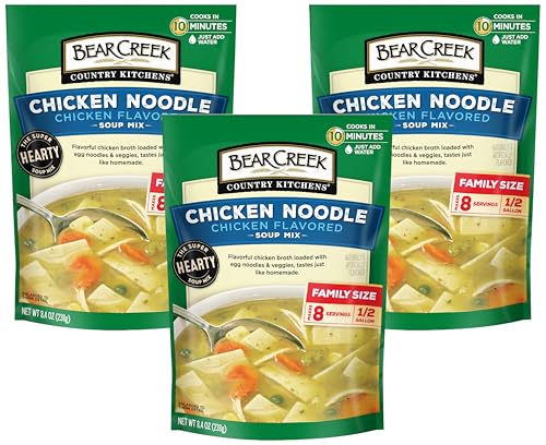Image of Bear Creek Soup Mix, Chicken Noodle, 8.4 Ounce (Pack of 3)