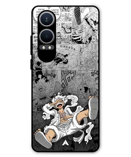 Image of Premium Anime 2 Case for Oneplus Nord CE 4 Lite (Glossy Finish) Soft-Touch Metal TPU Back Cover, Shockproof, Designer, Aesthetic Mobile Phone Case
