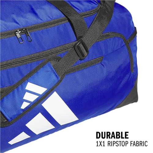 Image of adidas Defender 5 Duffel Bag for Sports, Gym and Travel, Team Royal Blue, OSFA