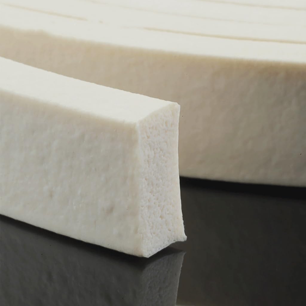Tira de sellado de espuma de silicona, Tamaños múltiples de la tira del lacre esponja goma silicona for las puertas Windows(5x30mm(5meters))
