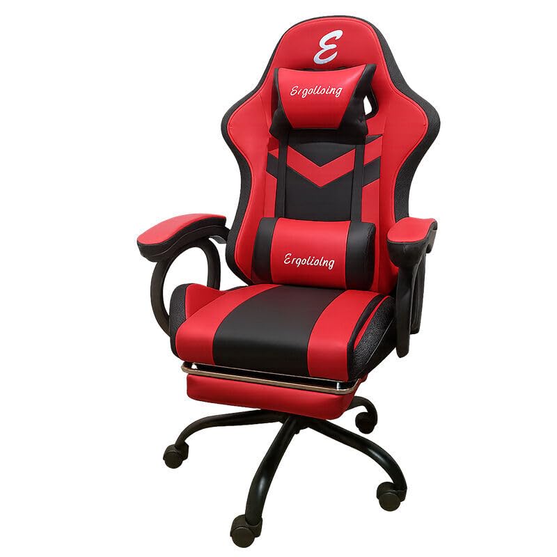 RGB Gaming Chair with Footrest