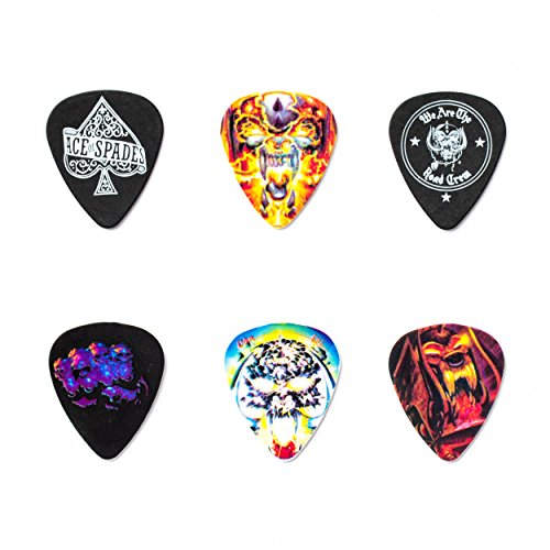 Dunlop MHPT03 Motörhead Boîte de 6 Médiators Medium - Les Beatles, Paul McCartney, John Lennon, RIngo Starr, George Harrison Dunlop MHPT03 Motörhead Boîte de 6 Médiators Medium – Image 3