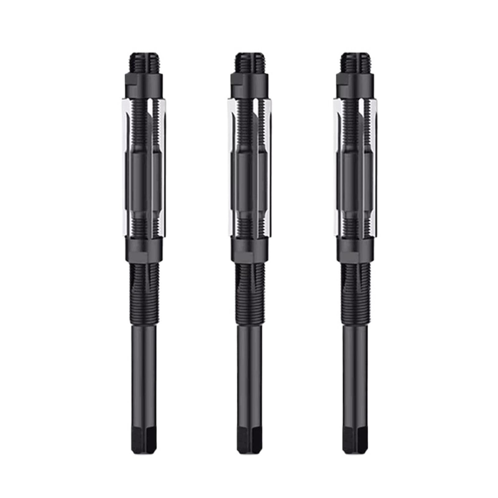 Escariador de carburo Broca de mecanizado mango recto for acabado agujeros 6-6,5 mm, 6,5-7, 7-7,75, escariador manual ajustable, 1 pieza(38-44mm)