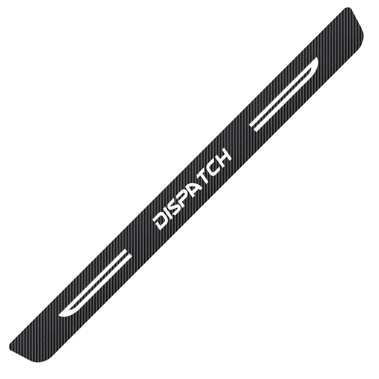 WXH97F Car Rear Bumper Protector for Citroen Dispatch Carbon Fiber Boot Sill Guard Anti-Scratch Luggage Protective Sticker Self-Adhesive Waterproof Strip 90cm