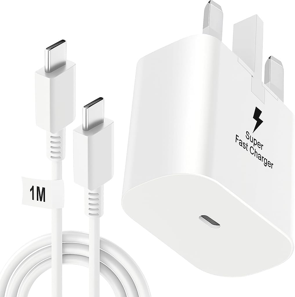 Original 25W C-Type Charger Compatible with Samsung