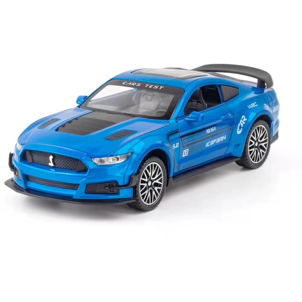 1:32 Scale Mustang GT500 Die-Cast Metal Car with Sport car