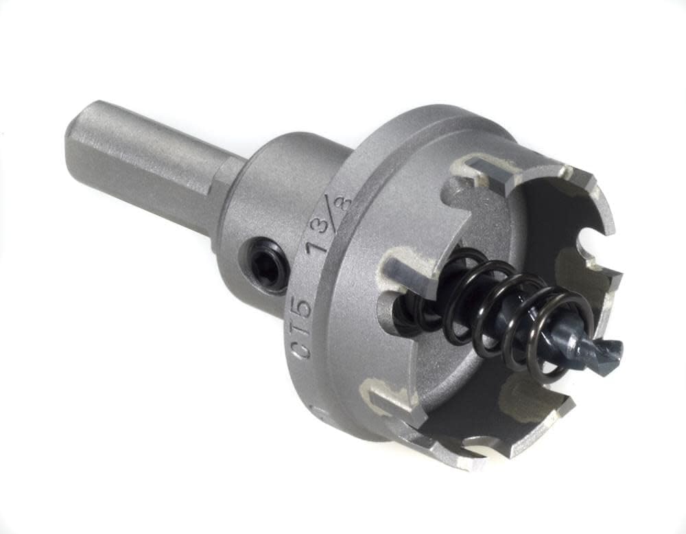 Champion Cutting Tool CT5-7/8 Carbide Tipped Hole Cutter: Up to 3/16" depth of cut