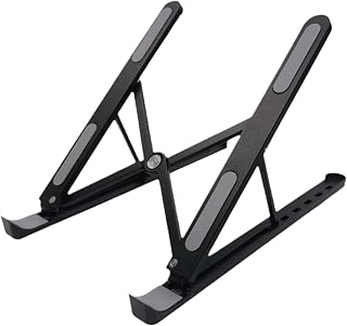 Laptopstativ justerbart aluminium för Maxbook surfplatta notebook stativ bord kyldyna vikbar uppgradering laptop hållare