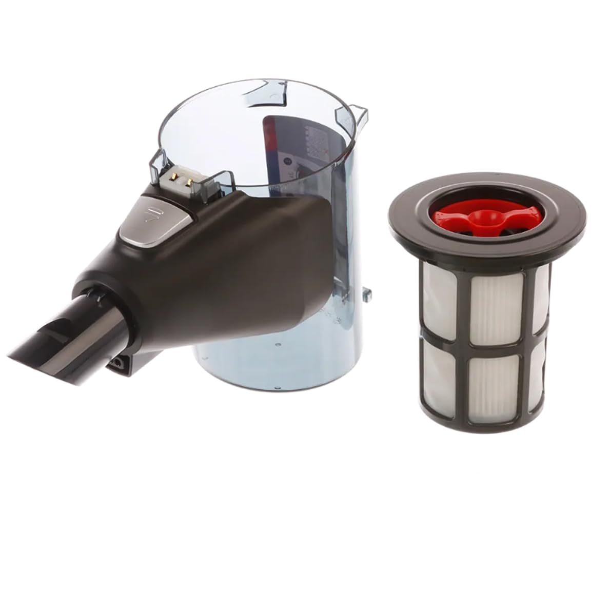 Bosch Contenedor de polvo original completo con filtro de escoba eléctrica Unlimited serie 8 mod: BBS1... BCS1...