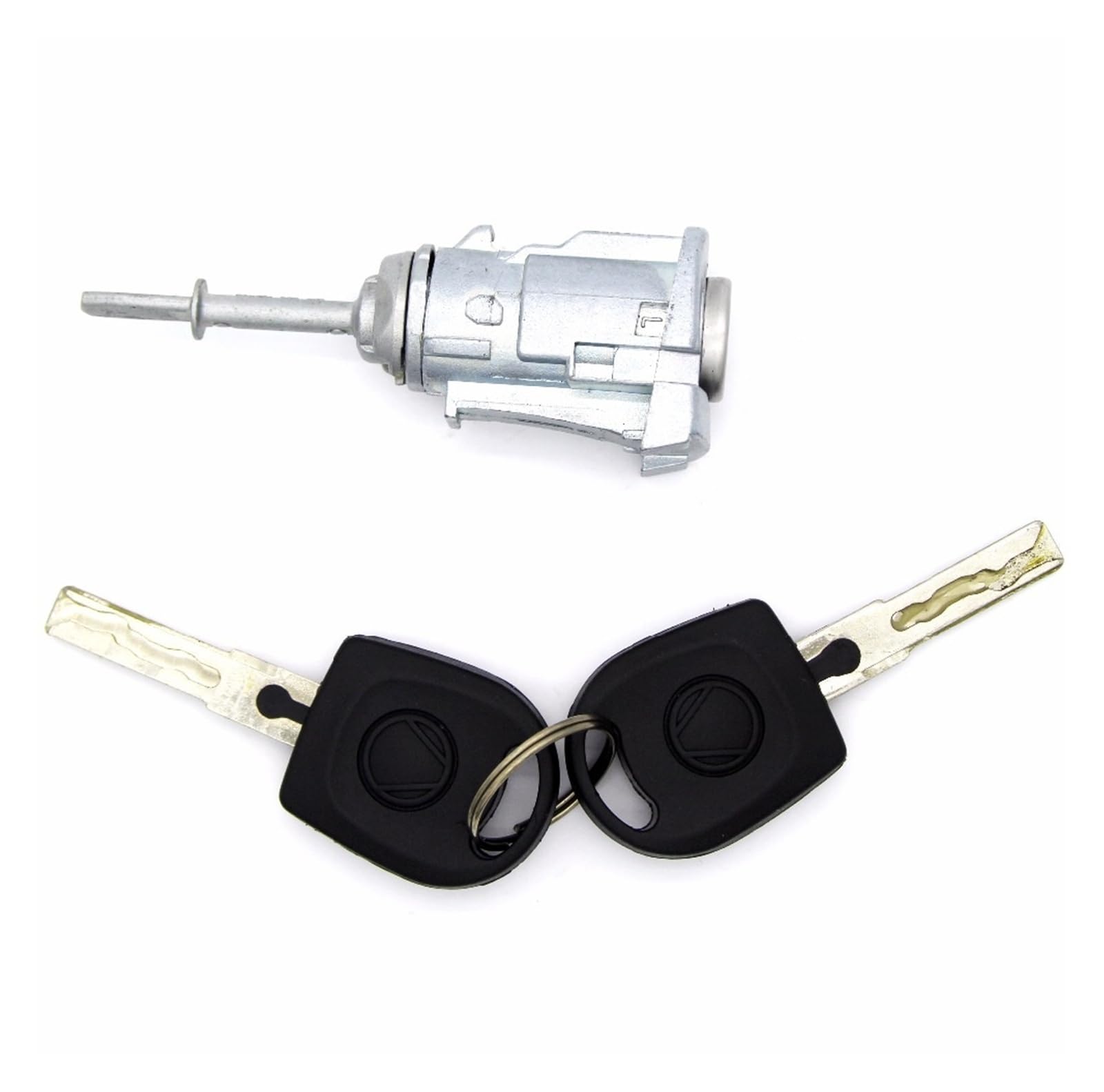 Fit For PASSAT SEAT TOLEDO LEON AROSA LUPO LEFT DOOR LOCK BARREL CYLINDER With 2 KEYS 3B0837167