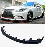 F-Sport Style JDM Front Bumper Lip Splitter Compatible With for 2014-2016 LEXUS IS250 IS350 IS200T
