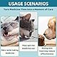 Yowfond 2 Stück Tabletteneingeber für Katzen und Hunde, Wiederverwendbarer Pet Feeder Pillenwerfer Tablettengeber Haustier Pusher Tablet
