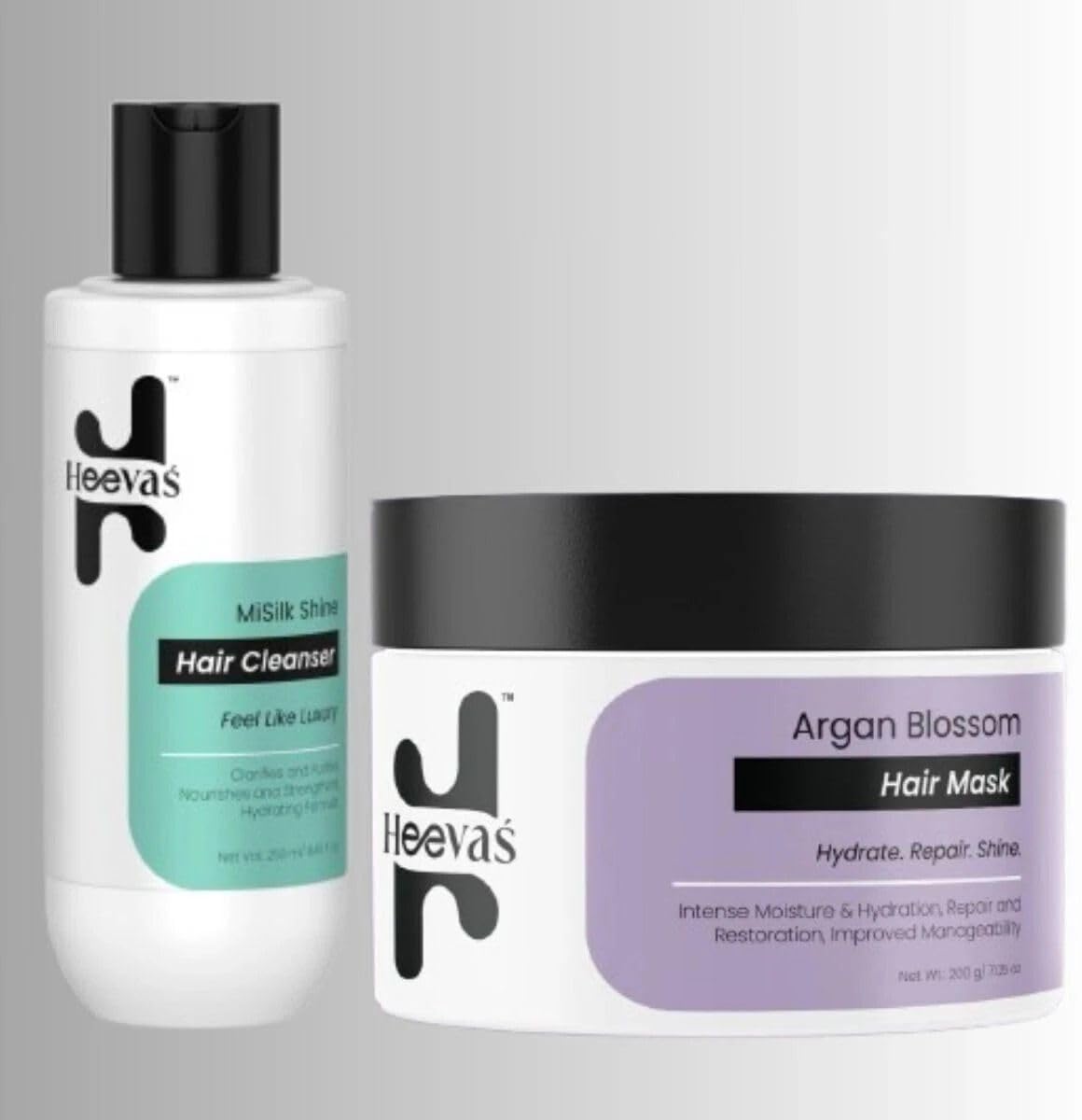 MiSilk Hair Cleanser & Argan Blossom Mask Combo Pack of 2 | 250ml Shampoo + 200g Hair Mask-picture-42