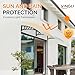 VINGLI Window Awning Door Canopy Exterior, 40