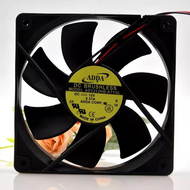 12025 12V 0.37A AD1212HB-A71GL Chassis Quiet Cooling Fan 120MM