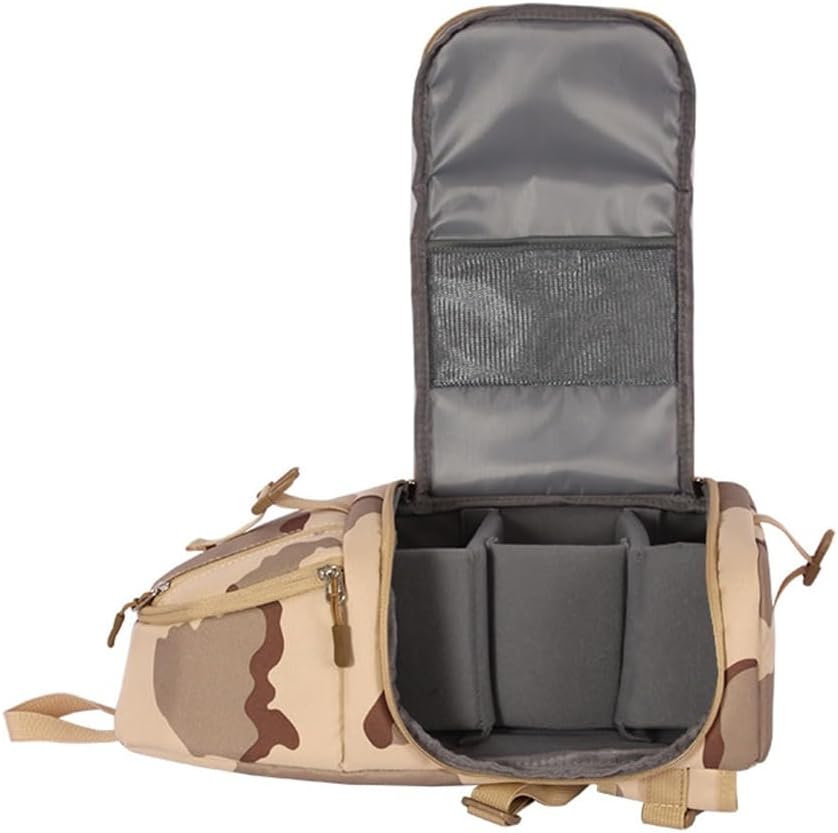 Camo Outdoor Camera Bag Seismic Camera Bag Shoulder Bag SLR Camera Bag Lens Bag