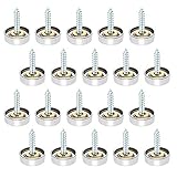 【Eigenschaften】Befürchten Sie immer noch, dass rahmenlose Spiegel oder Glas nicht hängen? unsere spiegel schrauben können alle Ihre sorgen lösen und den spiegel oder das glas an ort und stelle halten.einfache und gut aussehende dekorative spiegelnägel heben Ihren spiegel ebenfalls hervor.