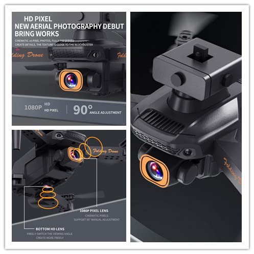 Mini-Drone-With-Dual-1080P-HD-FPV-Camera-Remote-Control-Toys-Gifts-for-Boys-Girls-with-Altitude-Hold-Headless-Mode-Remote-Control-Toys-Gifts-39-Mins-Flight-Time-One-Key-Start-Speed-Adjustment
