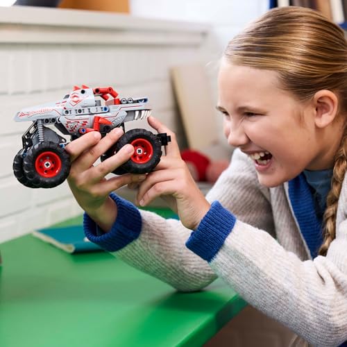 Technic Pull-Back ThunderROARus, Monster Truck Giocattolo da Costruire, Giochi per Bambini e Bambine da 7 Anni, Idea Regalo di Compleanno per i Fan dei Veicoli e delle Gare Monster Jam 42200 - Lego - Immagine 8