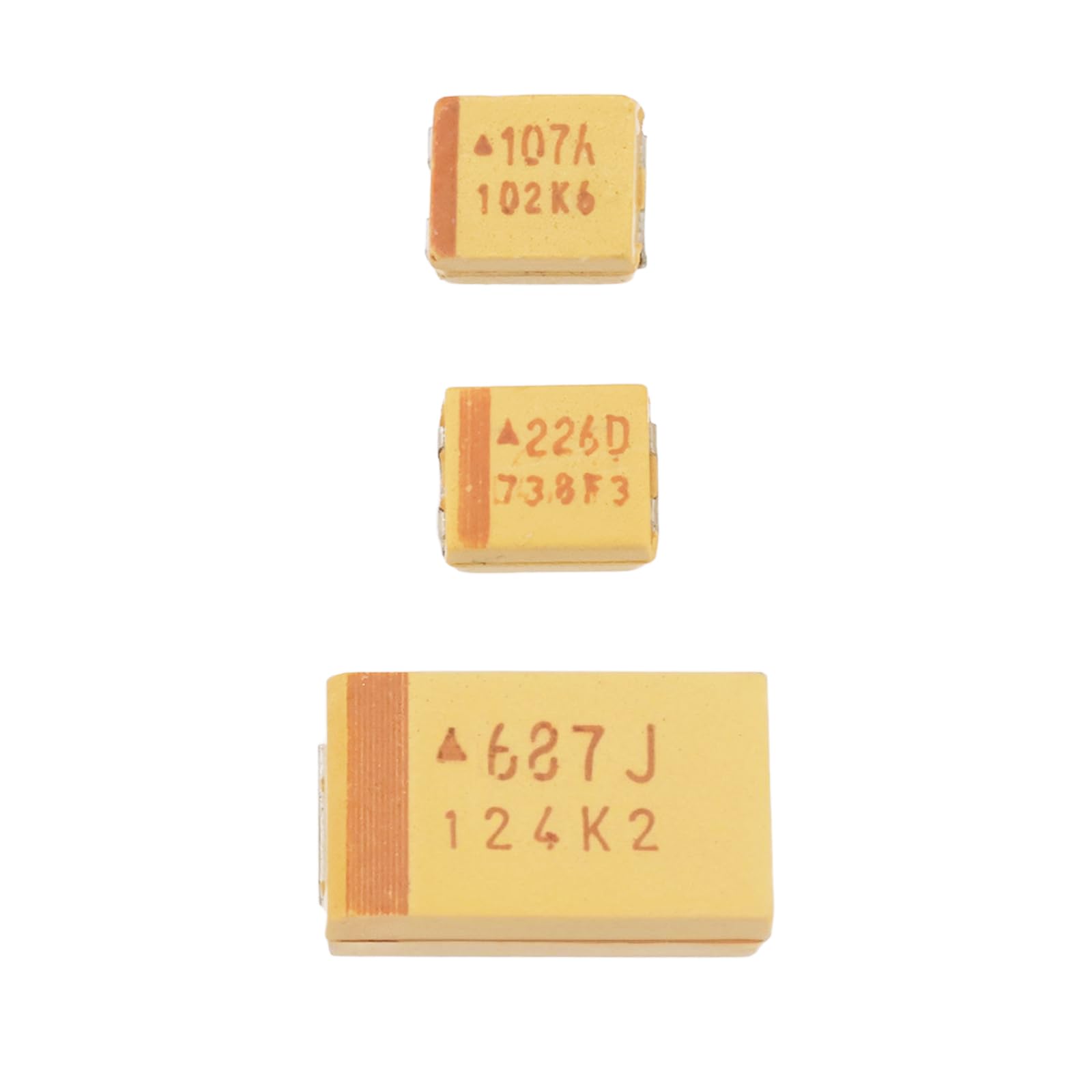 「TANTAN」 Amazon.com: Micro Traders 3pcs 687J 226D 107A Surface Mount