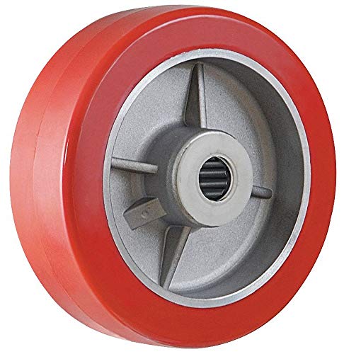 Polyurethane Tread on Aluminum Core Wheel, 8 in Wheel Dia, 1200 lb Load Rating-Each (B08V93SJRT) Amazon Price History, Amazon Price Tracker