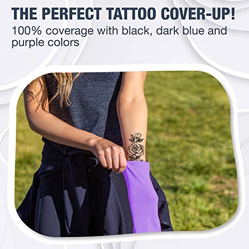 Image of SportsTrail Cooling Arm Sleeves for Men & Women - Breathable, UV Sun Protection, Sports Arm Sleeves for Women, Men & Youth