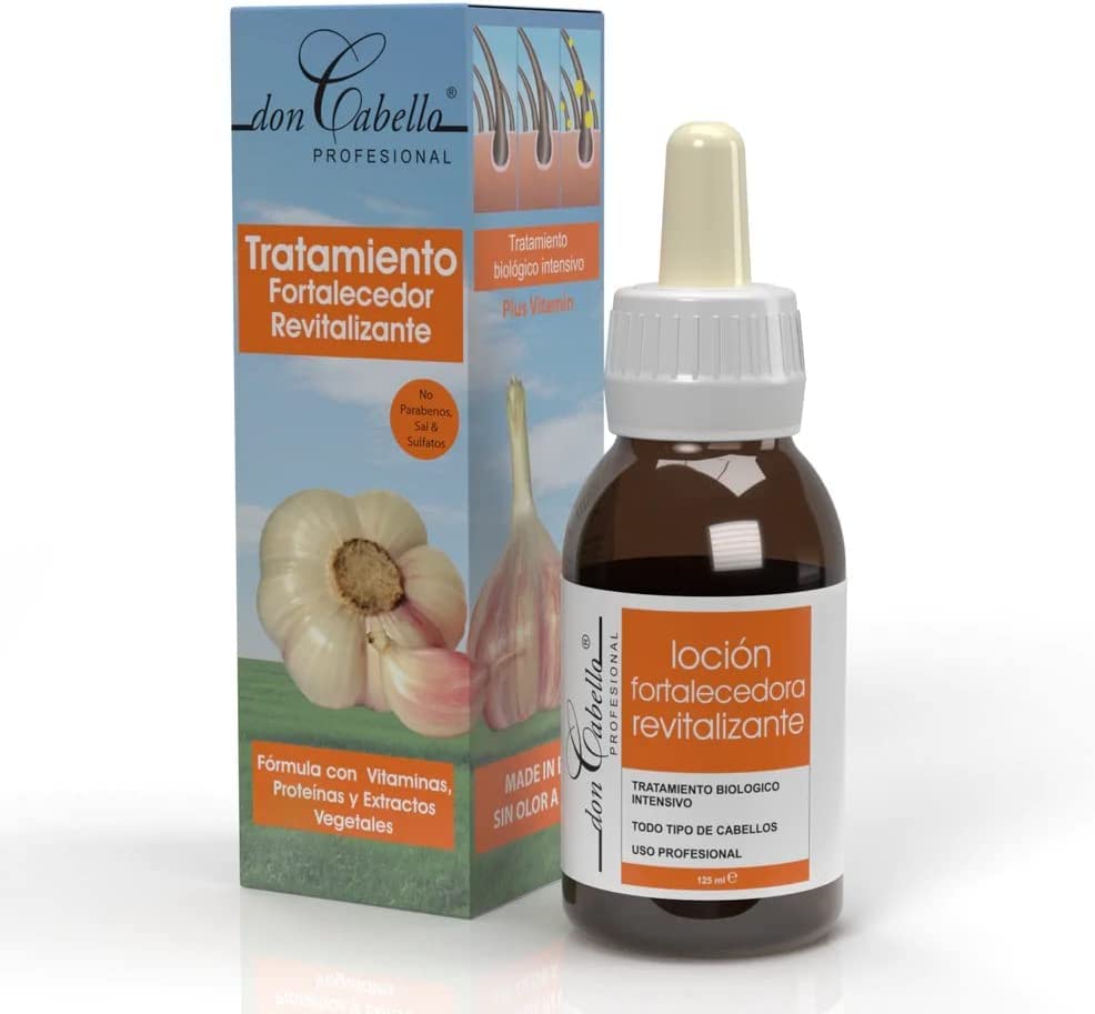 Don Cabello Sérum fortalecedor de Cabello - Serum Regenerador Capilar - Tratamiento activador y estimulador crece pelo 125 ml
