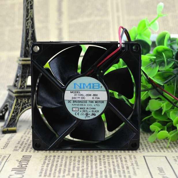 3110KL-05W-B50 24V 0.15A 80MM 8025 Inverter Cooling Fan 80 * 80 * 25MM