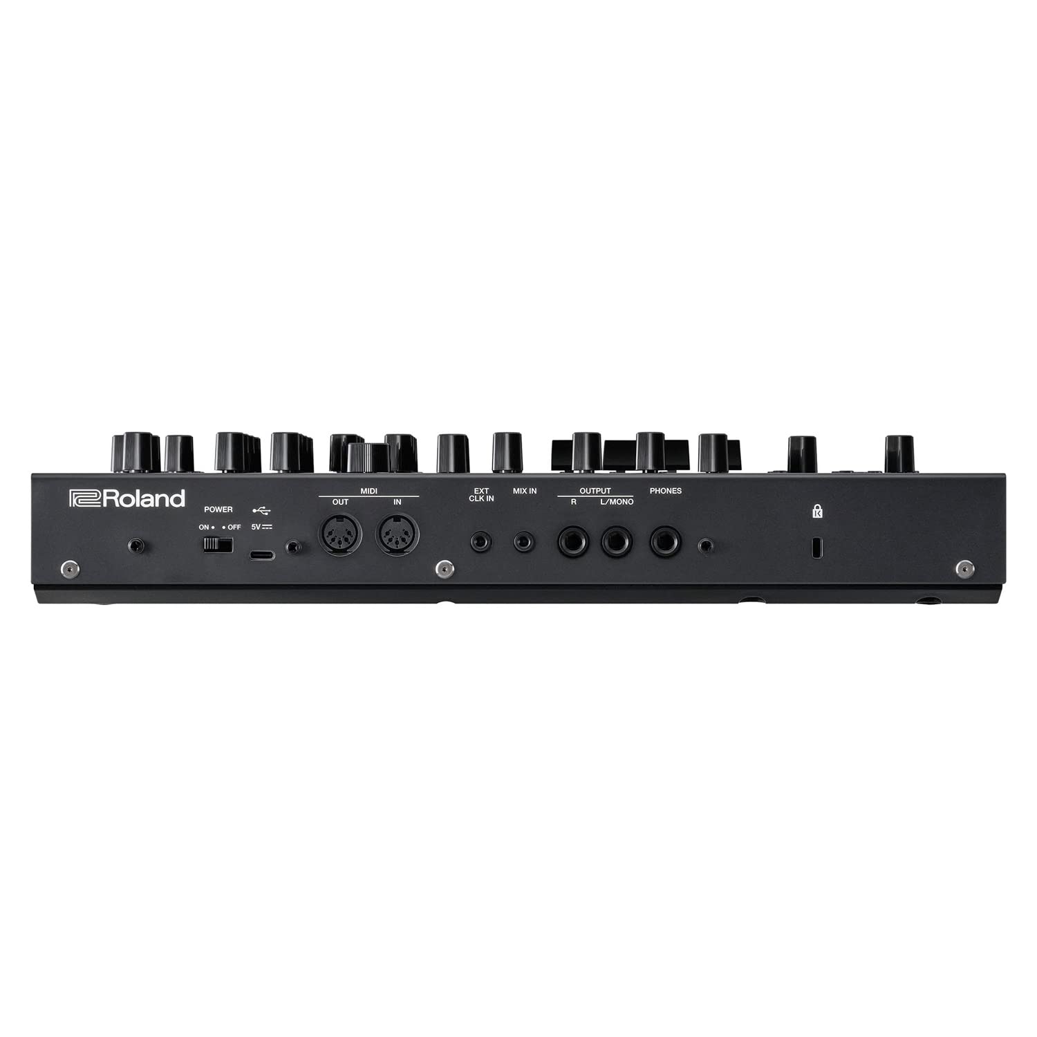 Roland SH-4d Desktop sintetizzatore con sequencer ed effetti + supporto keepdrum per laptop