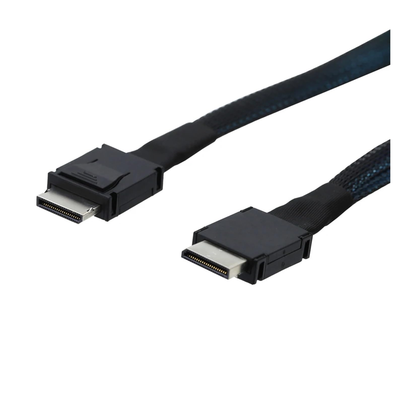 Cavo di prolunga dati PCIE Oculink SFF 8611 4I a MI NI S*A*S SFF-8611 4I per server Super Speed Cavo di prolunga dati maschio a maschio linea di trasferimento dati (100 cm)