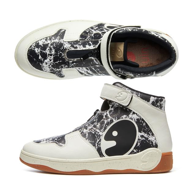UIN Shoes for Men Casual Comfortable Art Painted Walking Tennis Athletic Travel Fashion Sneakers