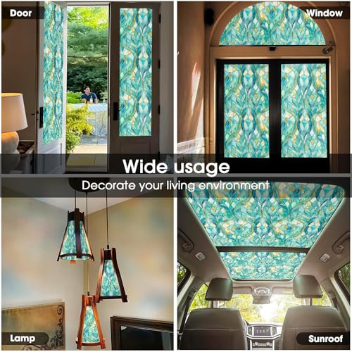 Vinilo decorativo para ventana 118x15.7 pulgadas miniatura 5