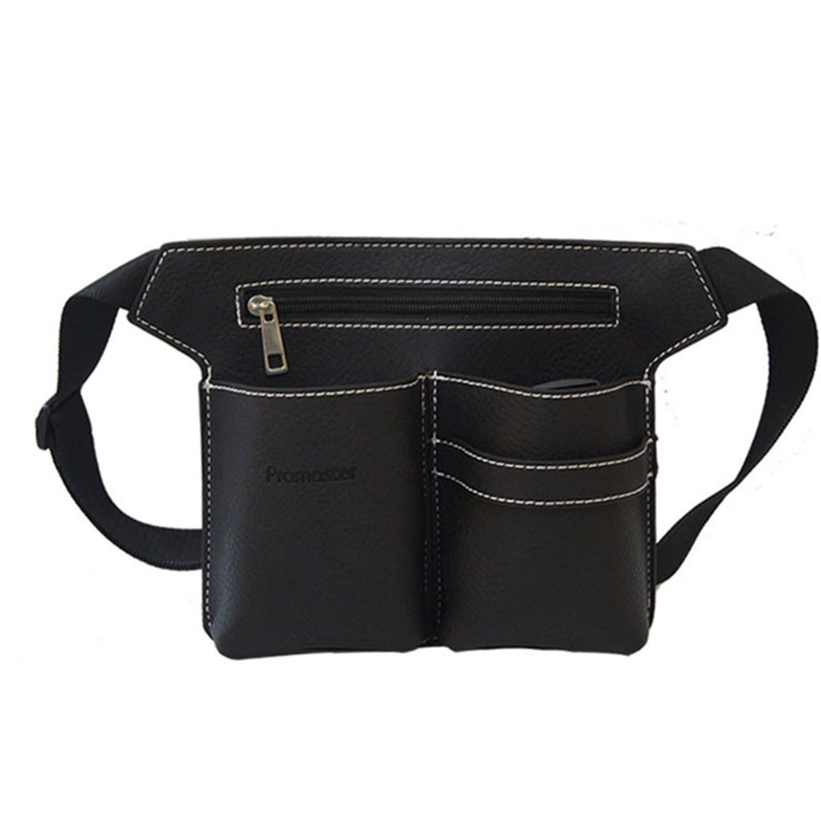 FDEFIRTFG Hairdressing Tool Belt Bag, Scissors Pouch with Belt Salon Hairdresser Tool Bag for Hairdressers(Noir)
