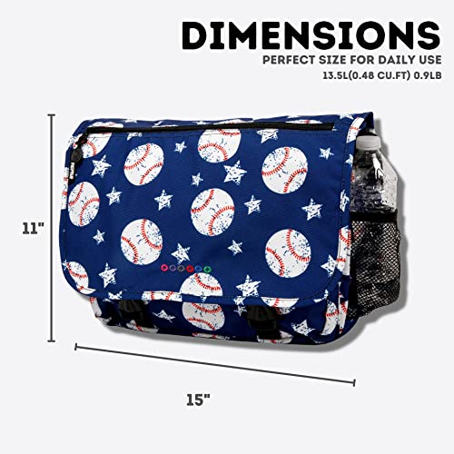 Image of J World New York Terry Messenger Bag for Women Girls School Kids