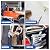 Scaffolding Step Ladders with 600lbs Load Capacity, Heavy Duty Adjustable Work Platform with Non-Slip Feet, Foldable Tower Ladder Stool Bench for Car Washing,Repairing,Painting