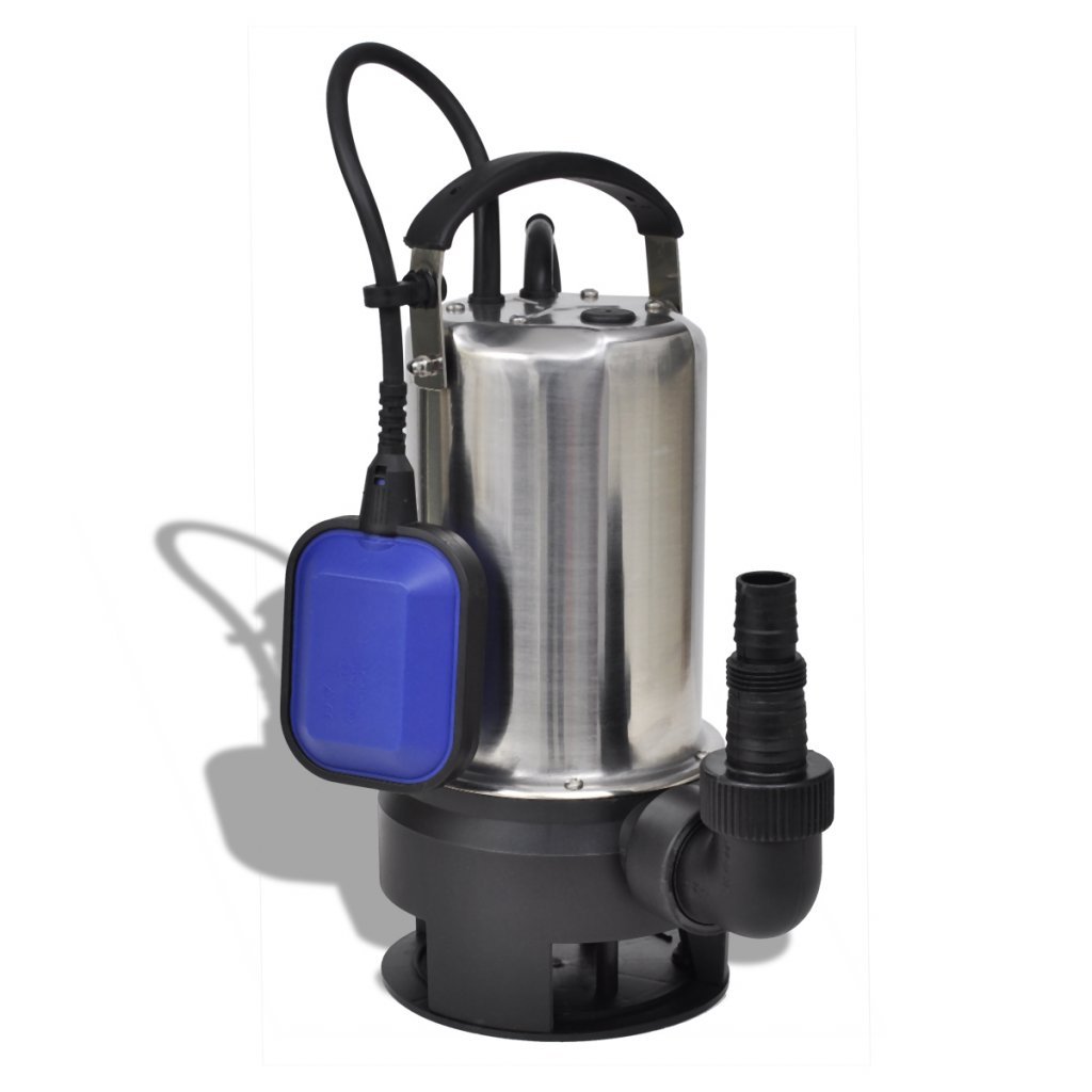 Festnight Bomba Sumergible de Agua Sucia - 1100 W 230 V 16500 L/h ， 23x19x41 cm