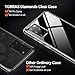 TORRAS Diamonds Clear Designed for Samsung Galaxy S20 Plus Case, [2X Military Grade Shockproof][10X Anti-Yellowing] Hard Protective Slim Phone Case with Soft Edges-Clear