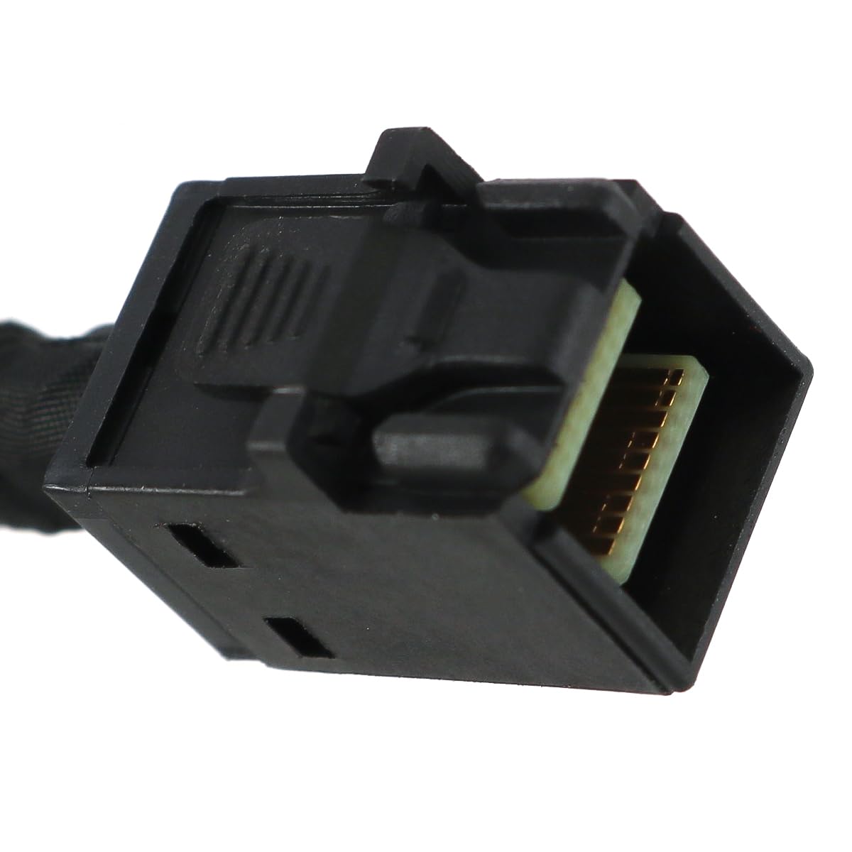 Cable de Disco Duro Mini-SAS SFF-8643, Host a 4 Discos Duros SATA de 50 cm y 7 Pines, Cable de Servidor de Datos de 6 Gbps
