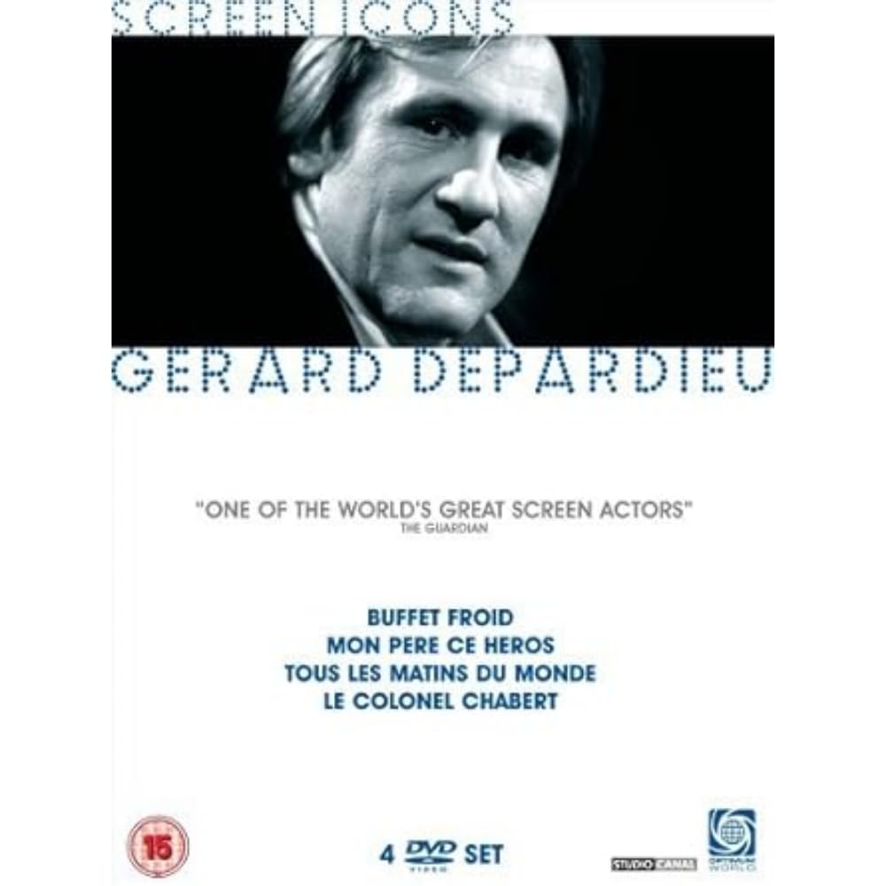 Gerard Depardieu - Screen Icons Collection (DVD, 2008)