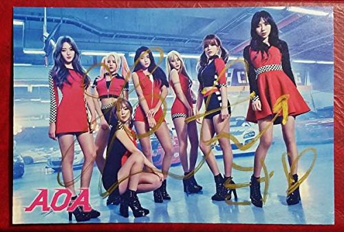 Amazon.co.jp: AOA ミナ 直筆サイン入りカード 愛をちょうだい ポスト 