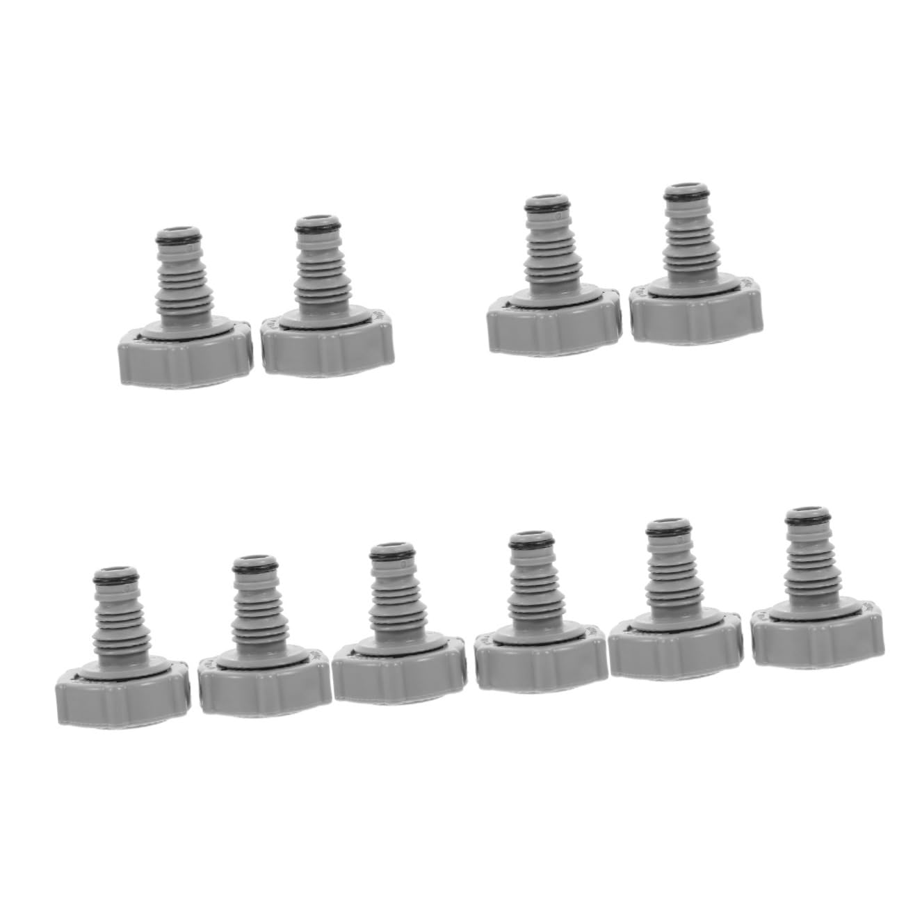BESPORTBLE 5 Series Adaptador De Tubería De Drenaje Adaptadores De Manguera De Piscina Tapón De Drenaje De Piscina Adaptador De Manguera Adaptador De Manguera B Pero Adaptador De 2 Piezas x 5