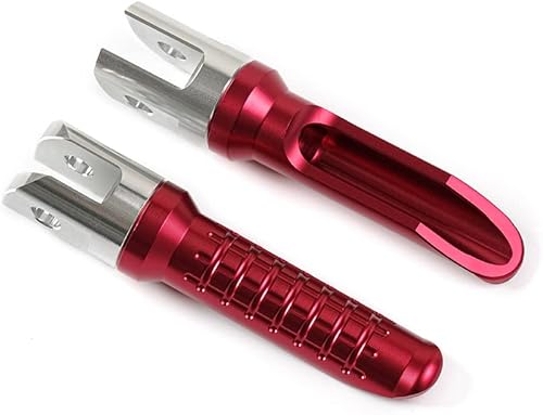 Miniatura 9 de Clavijas de pie delanteras elevadoras CNC de 0.78 pulgadas compatibles con Yamaha YZF-R1 2000-2021, YZF-R6 R6S 06-09 YZF-R6 2003-2021 04 05 06 07 09