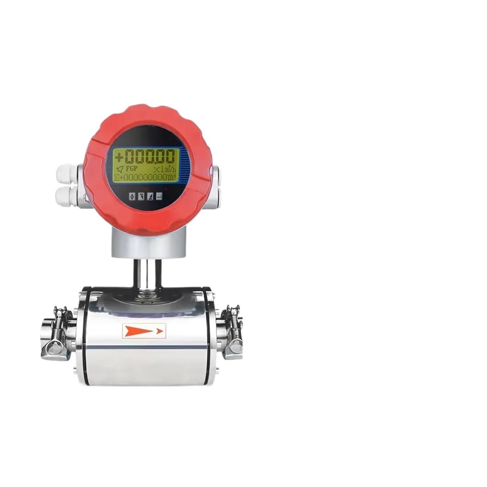 BALYDLUL SS304 2 Inch 50mm Electromagnetic Flow Meter Magnetic Flow meter(DN25)